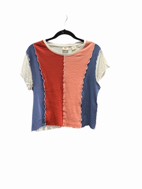 Top Short Sleeve By Levis Capital E In Multi-colored, Size: Xl Soft and Cozy Outdoor Comfort Style