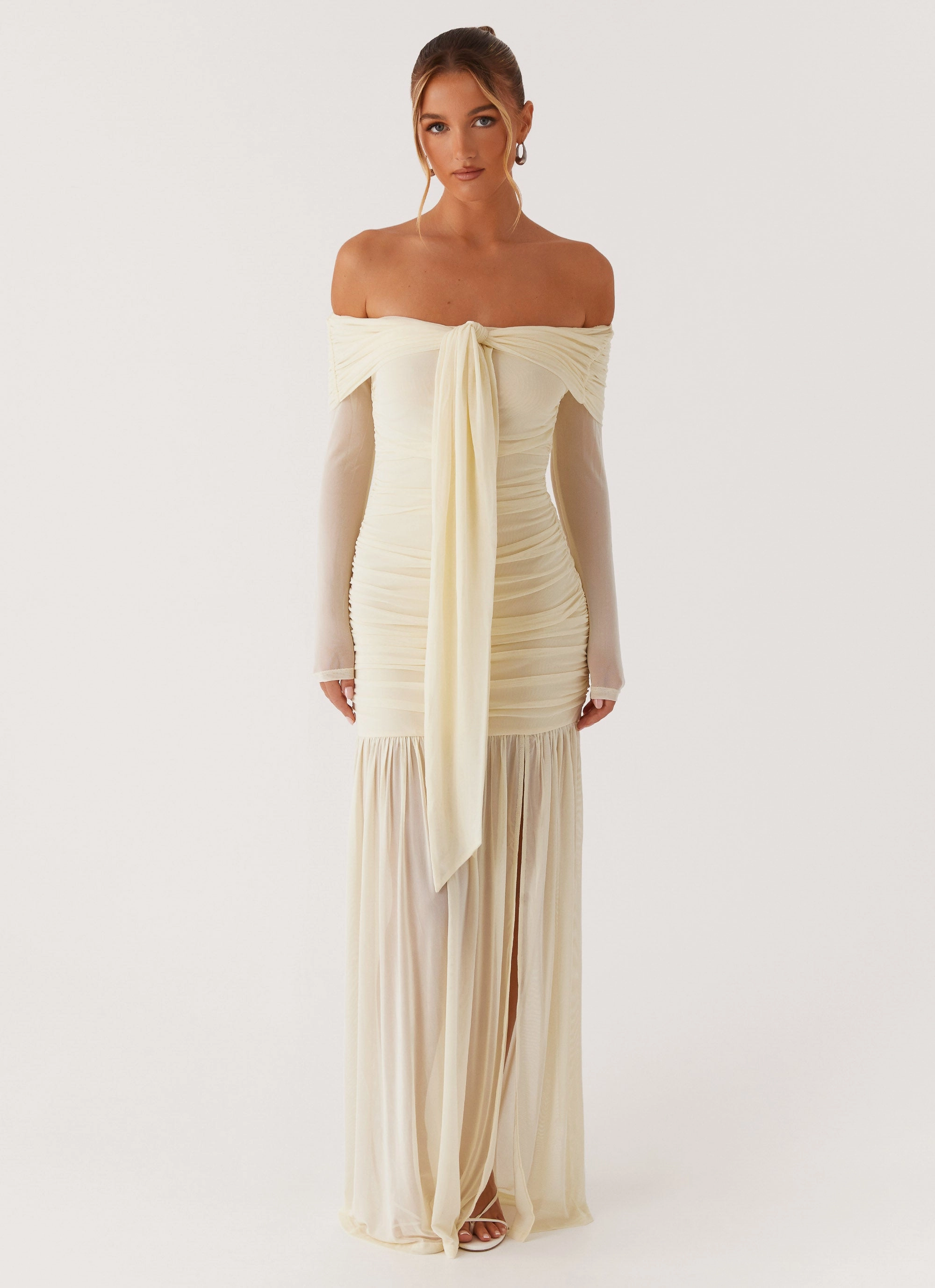 Ginny Maxi Dress - Yellow Life Soft