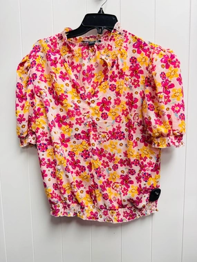 Top Short Sleeve By : A LOVE STORY  In Purple, Size: Xl Athletic Comfort Wear