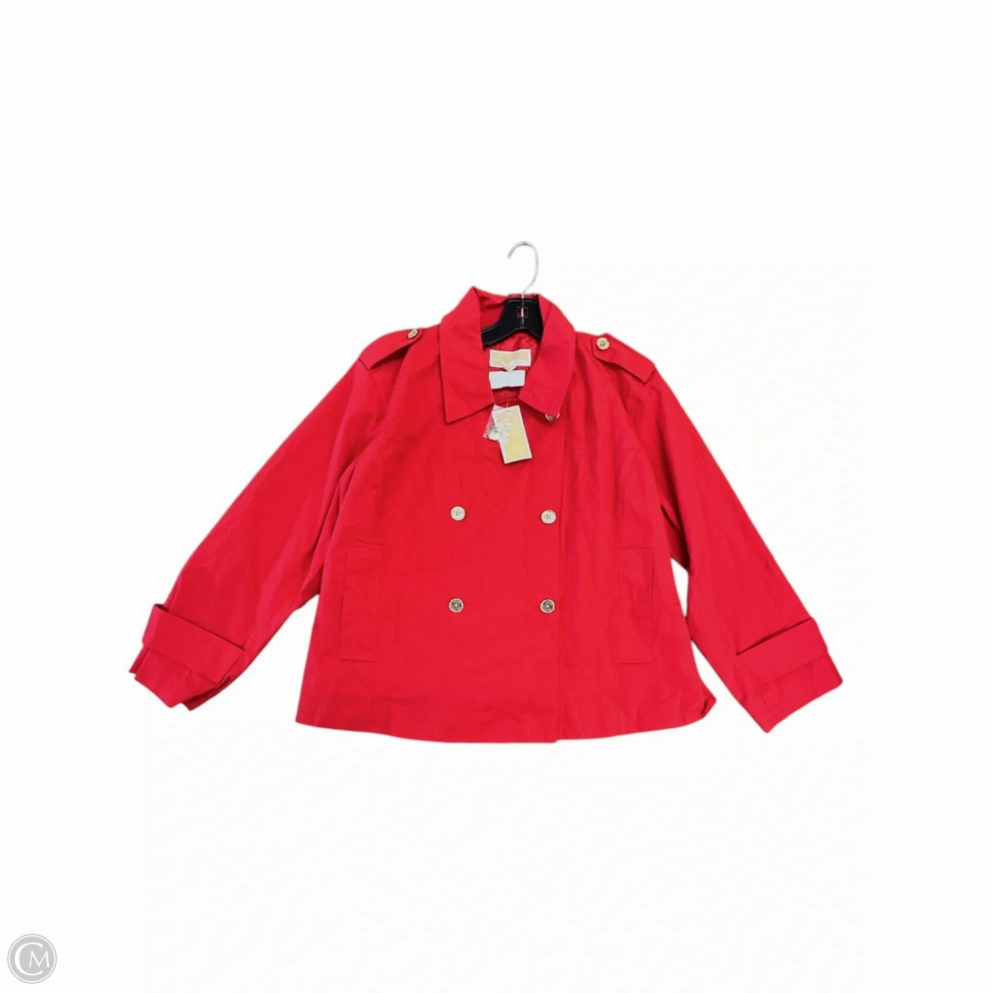 Jacket Other By Michael By Michael Kors In Red, Size: Xl Reinforced Elbow Panels Smooth Glide Fasteners