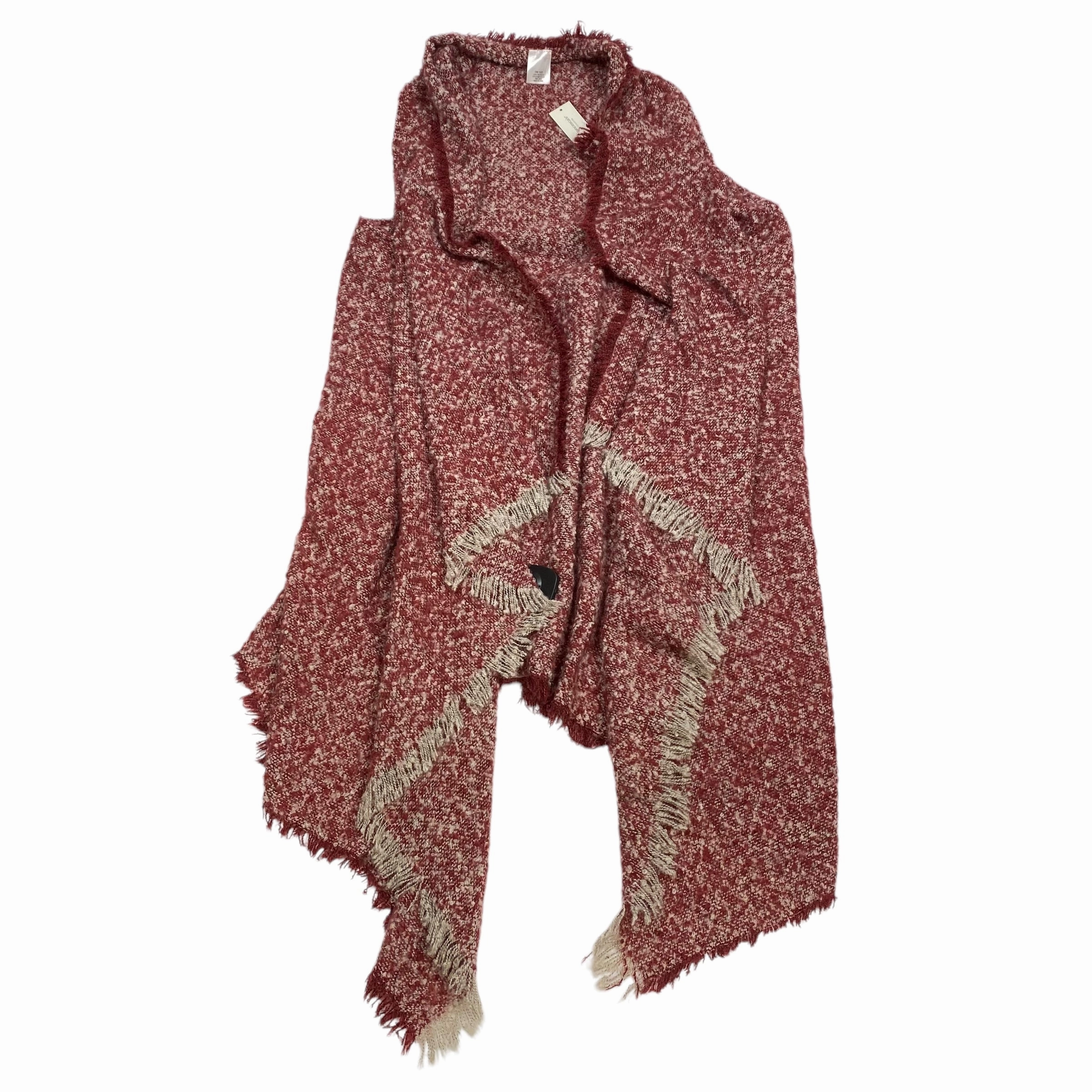 Vest Other By Francesca??s In Red, Size: Osfm Long Lasting Shape Retention