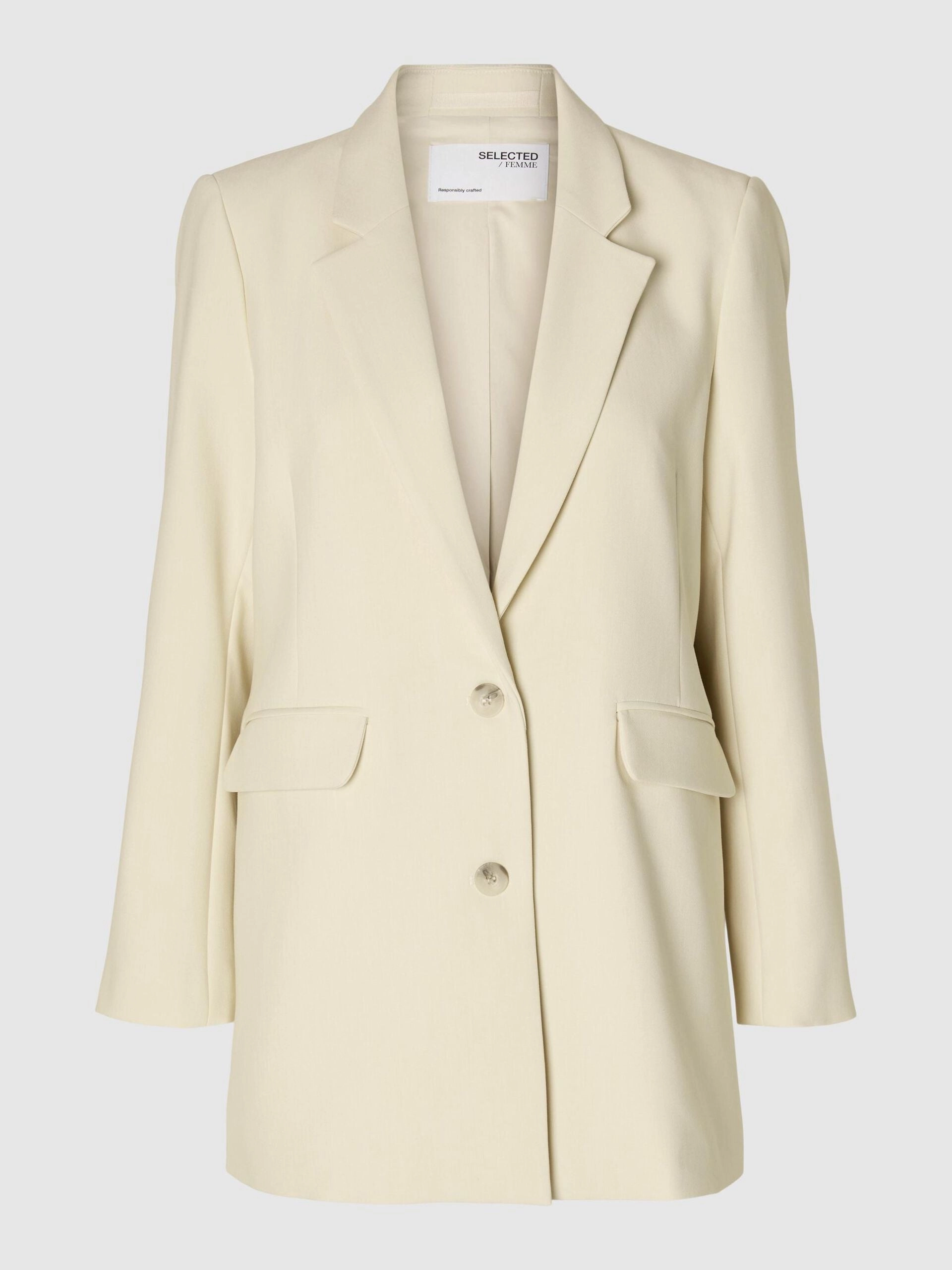 Quilted Interior UV Resistant Finish SLF Selfina LS Relaxed Blazer in Birch