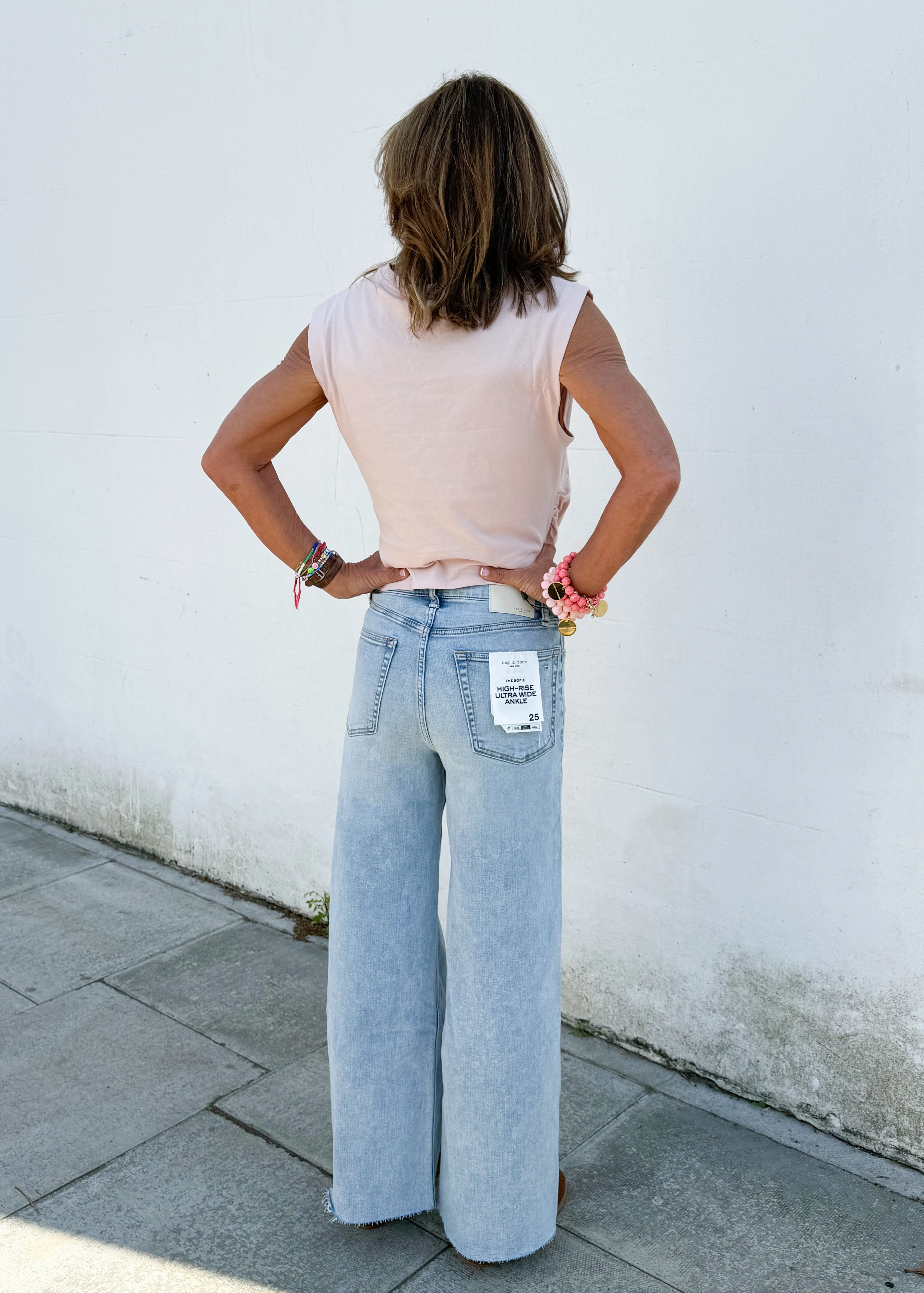 Smart Waistband Style Statement Rag & Bone Flexi Sofie Ankle  in Lou