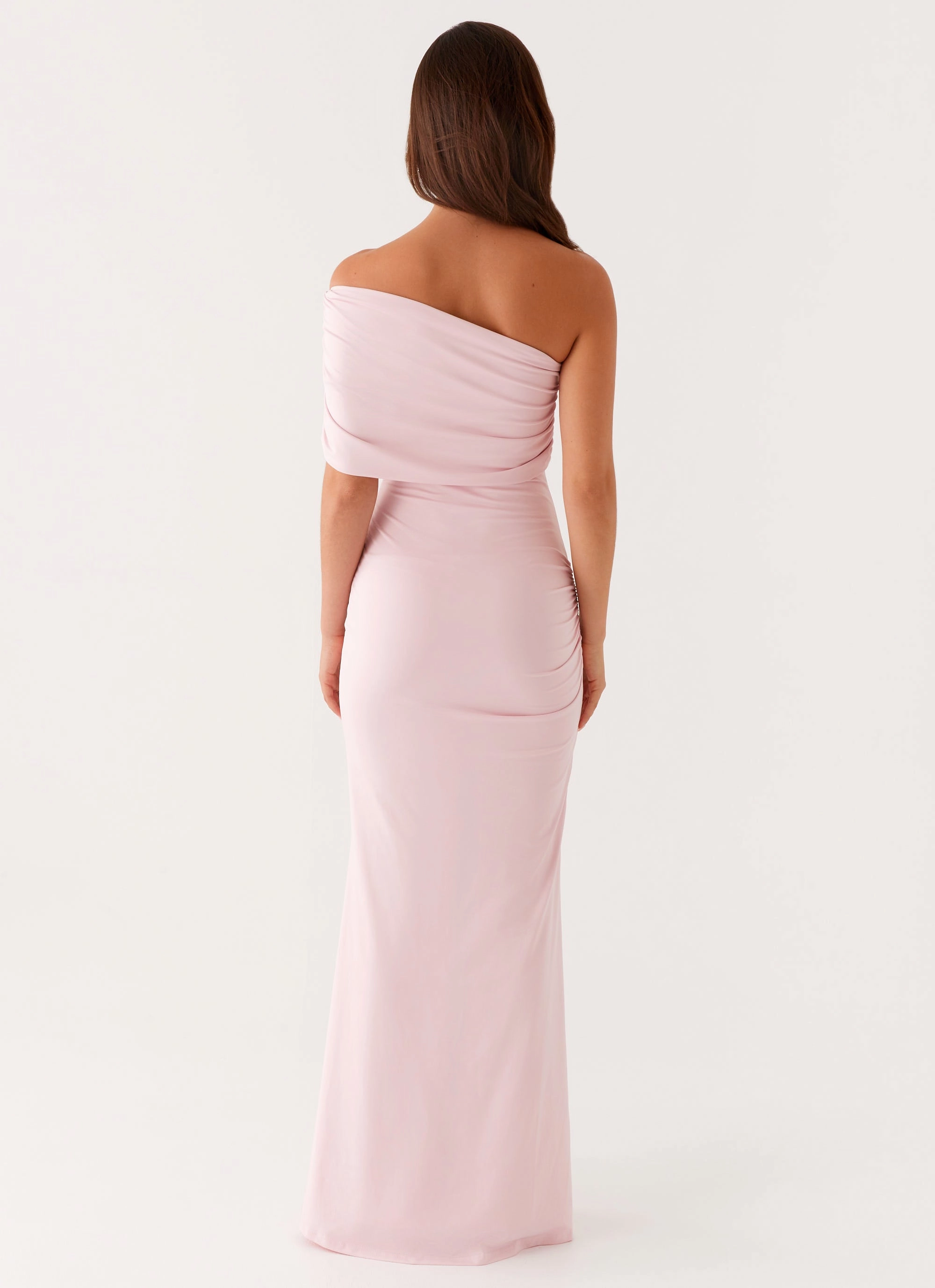 Sleek Look Elegant Look Socialite Maxi Dress - Pink