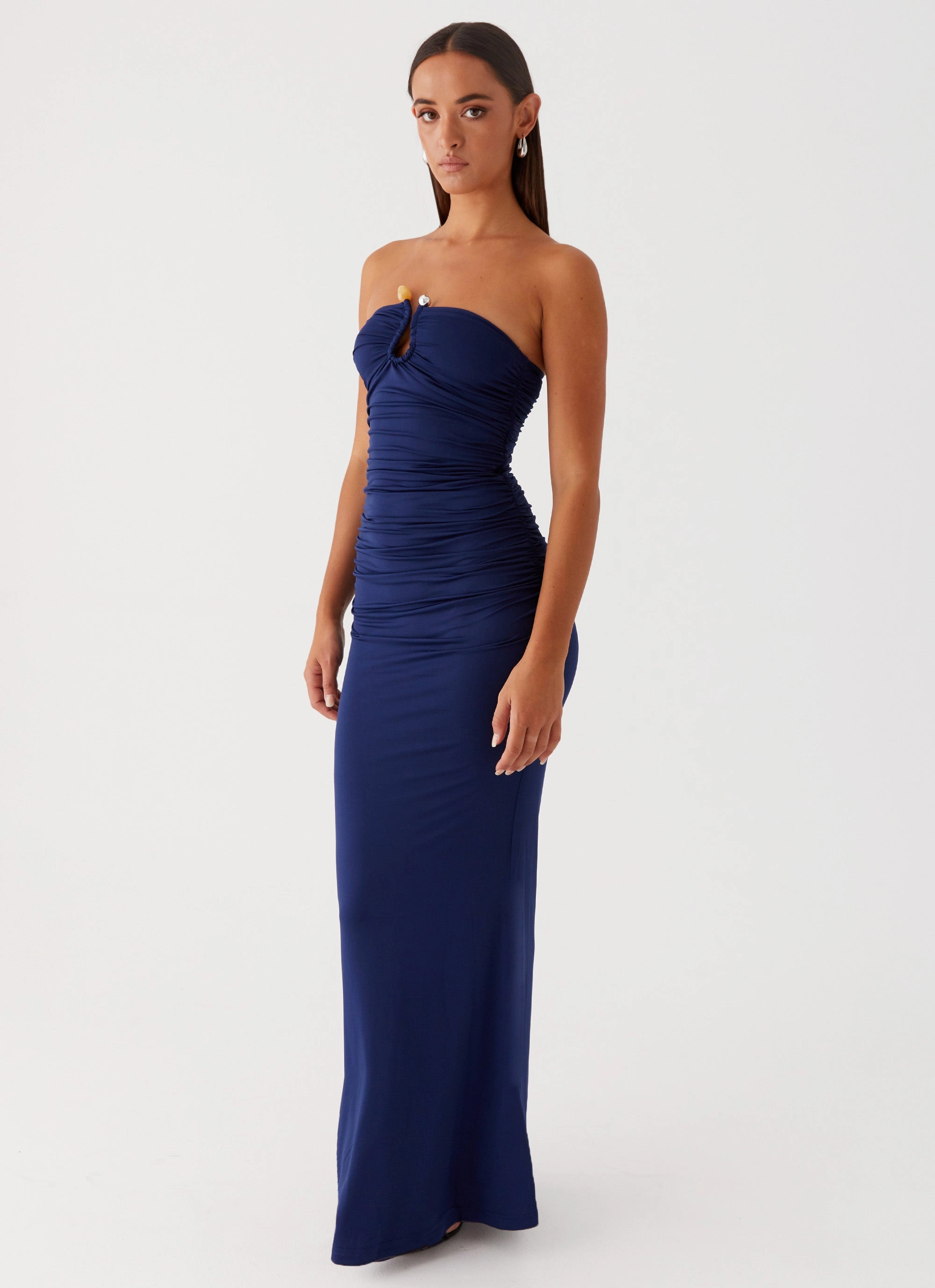 Rudy Maxi Dress - Navy Art Soul