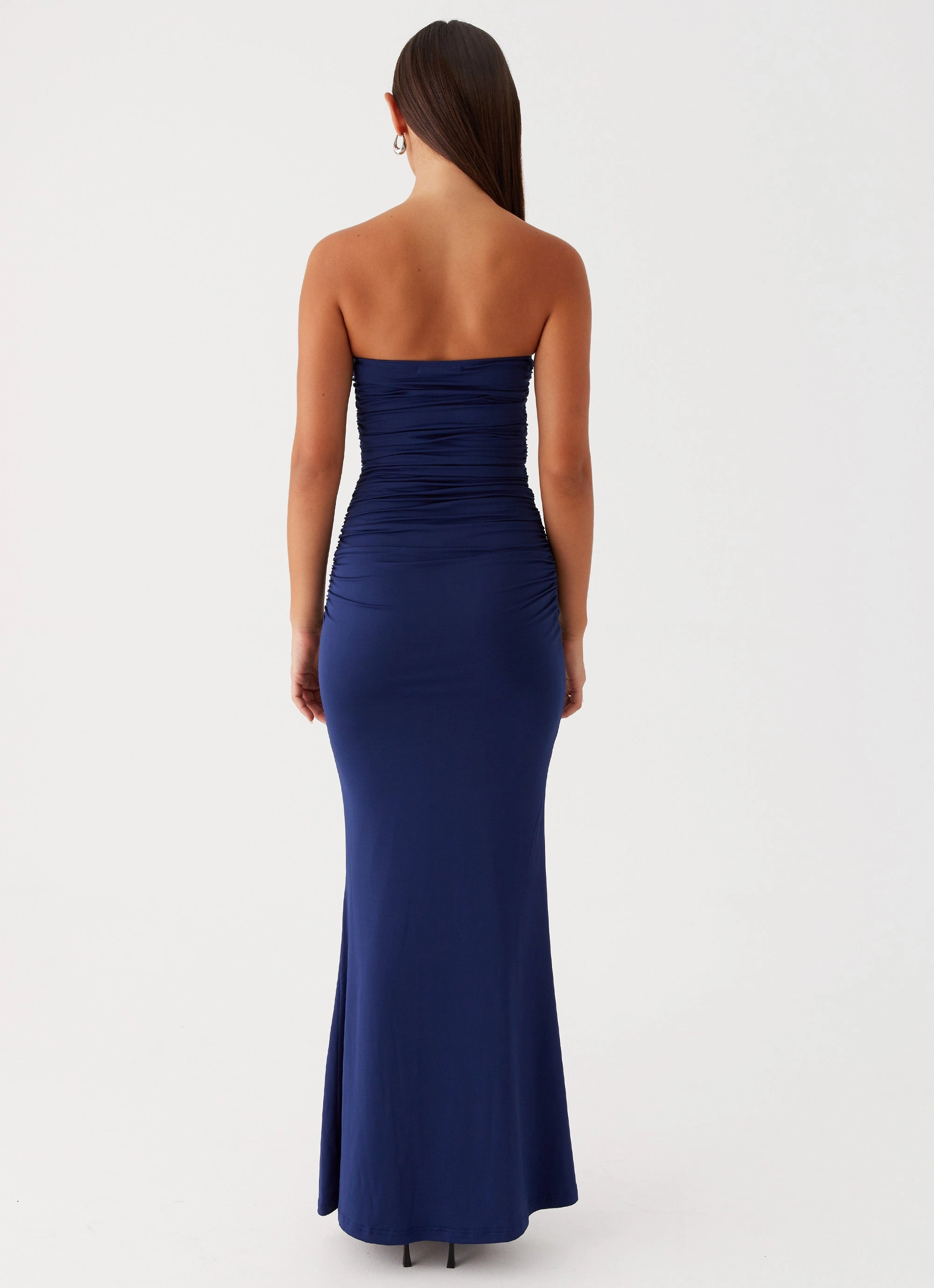 Rudy Maxi Dress - Navy Flattering Shape Wear