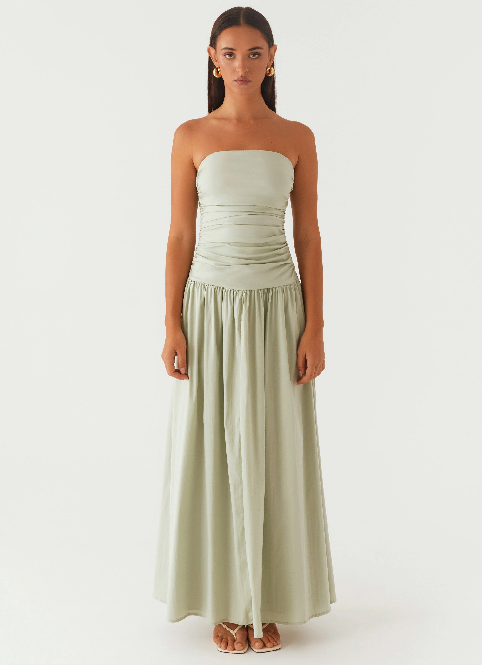 Carmel Maxi Dress - Sage Night Style Low Maintenance