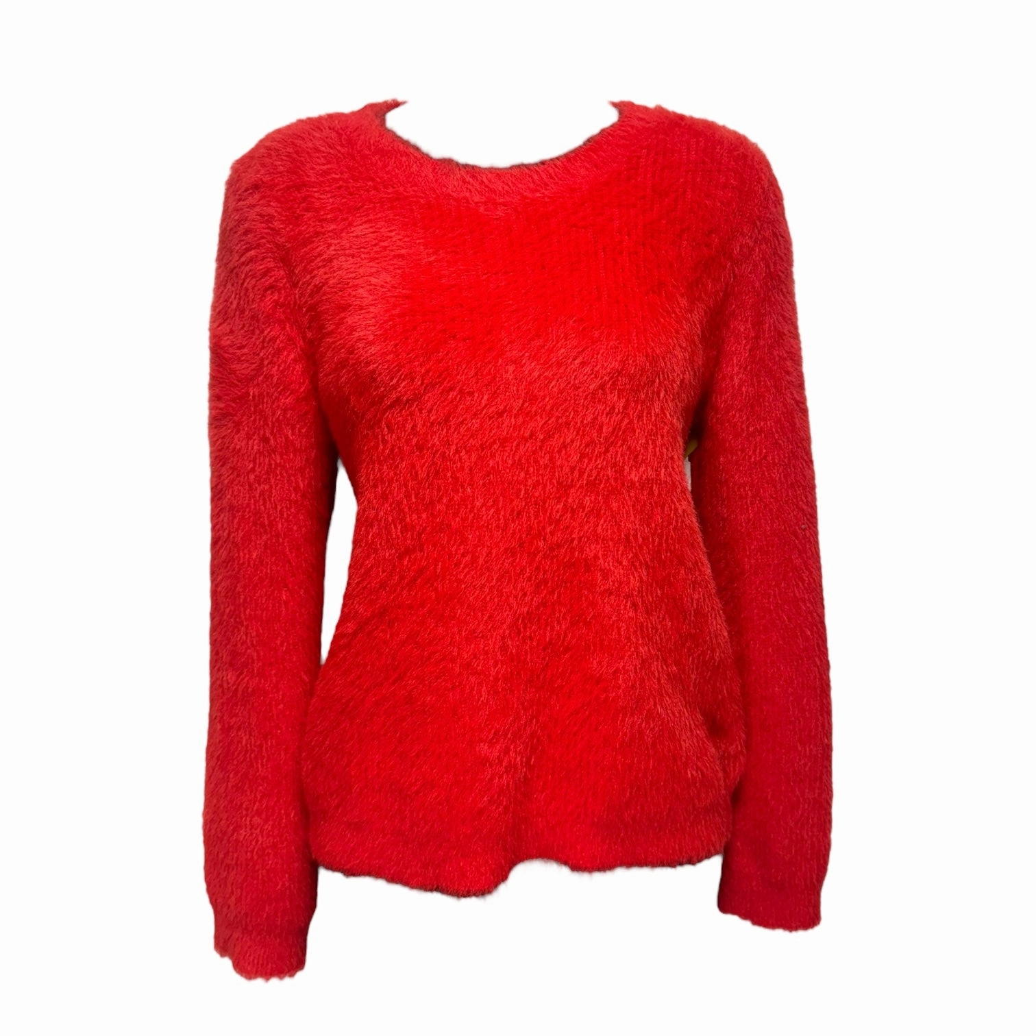Lightweight Knit Cortland Mainline Crewneck Sweater Designer By Kate Spade In Red, Size: XS