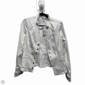 Recycled Polyester Blend Wind Shield Jacket Other By White House Black Market In White, Size: 8
