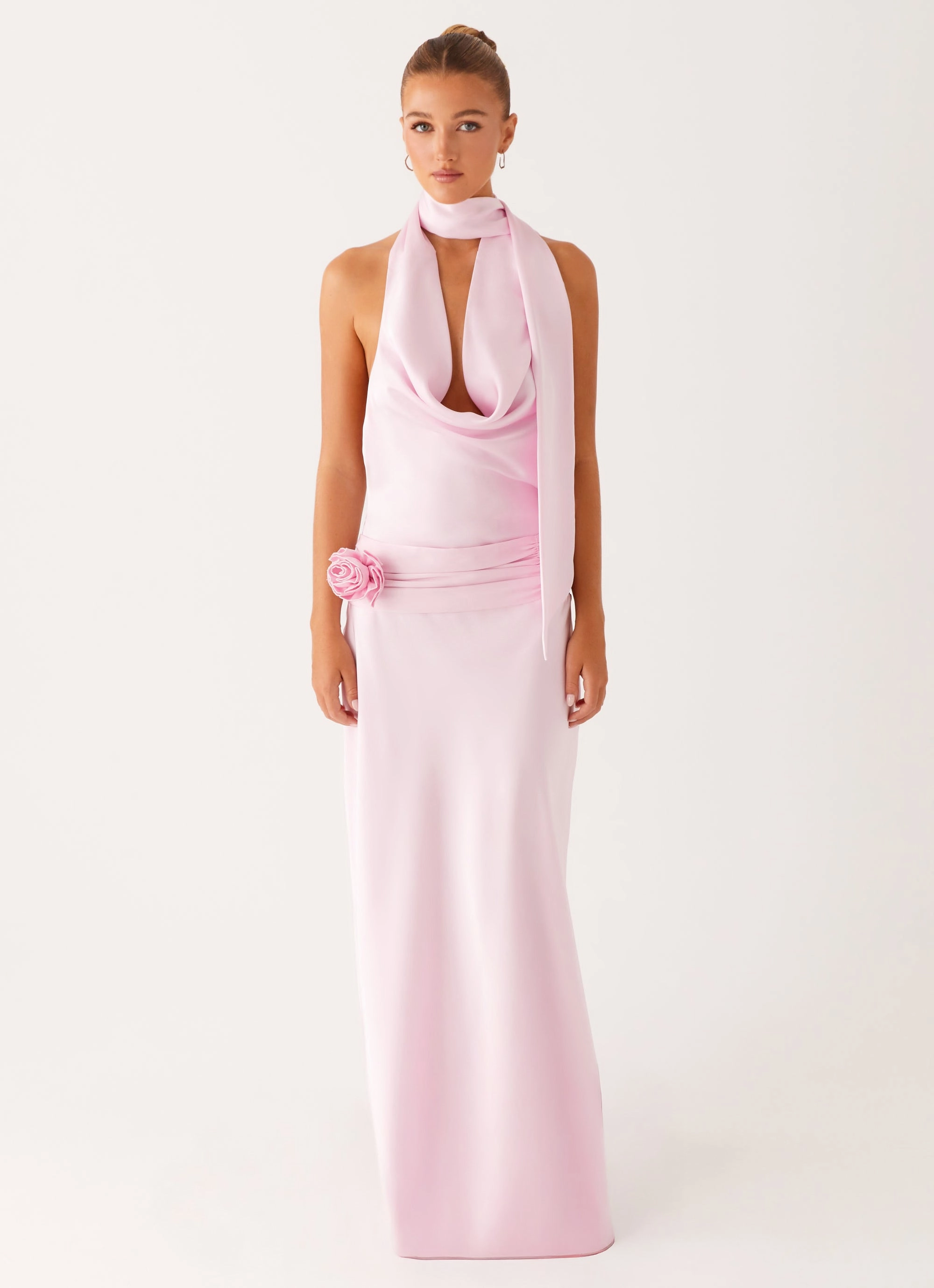 Easy Comfort Look Imani Maxi Dress - Pink