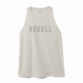 Women's NOBULL High-Neck Tank QuickDryTechnology Yarn Dyed Pattern Cloth