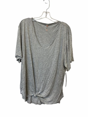 Perfect for Workouts Top Short Sleeve By Mono B  Size: 3x