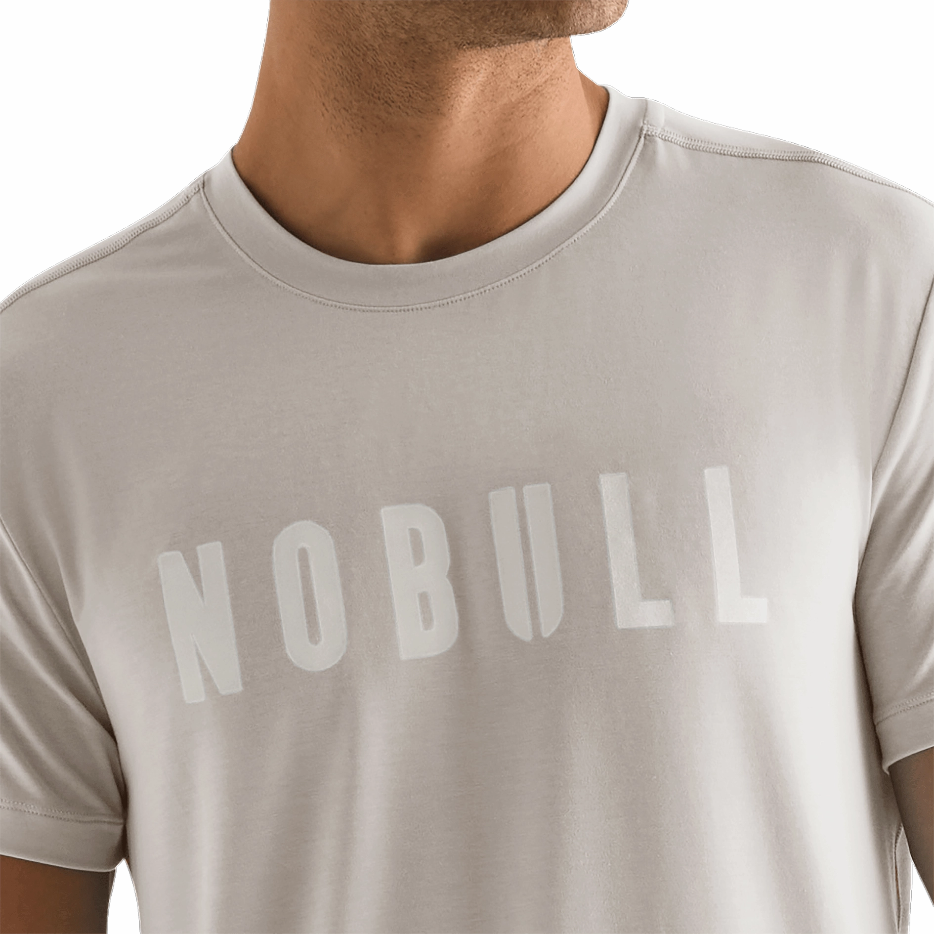 Men's NOBULL Tee Lightweight Material Double Faced Jersey Knit