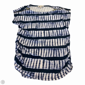 Top Short Sleeve Designer By Michael Kors In Striped Pattern, Size: Xl Comfortable Shape Urban Trend