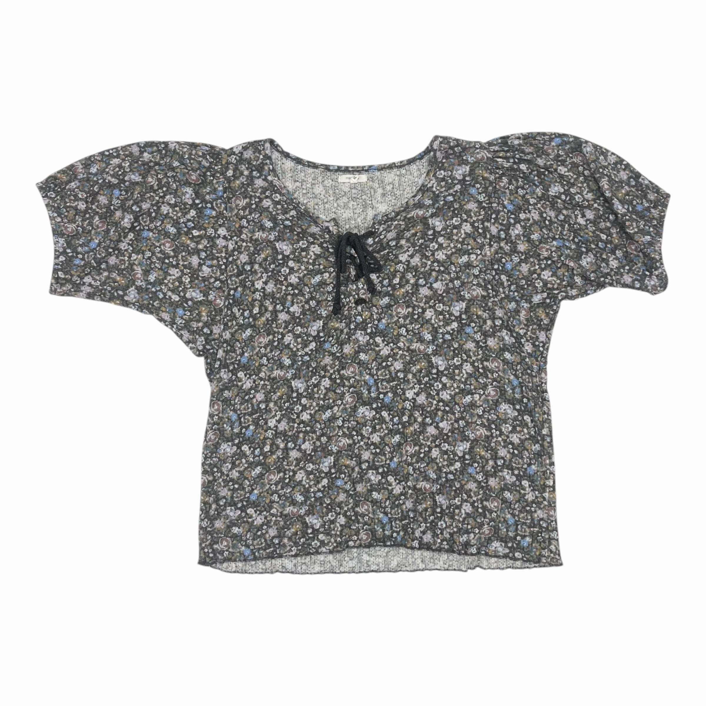 Top Ss By Maurices In Grey, Size:Xl Quick Wear Sleek Stretch