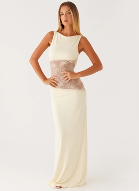 Sharp Style Lucinda Maxi Dress - Yellow