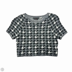 Comfy And Warm Roomy Waist Sweater Designer By Alice   Olivia In Grey, Size: M