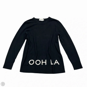 Sweater Designer By Kate Spade In Black & White, Size: S Comfort Waist