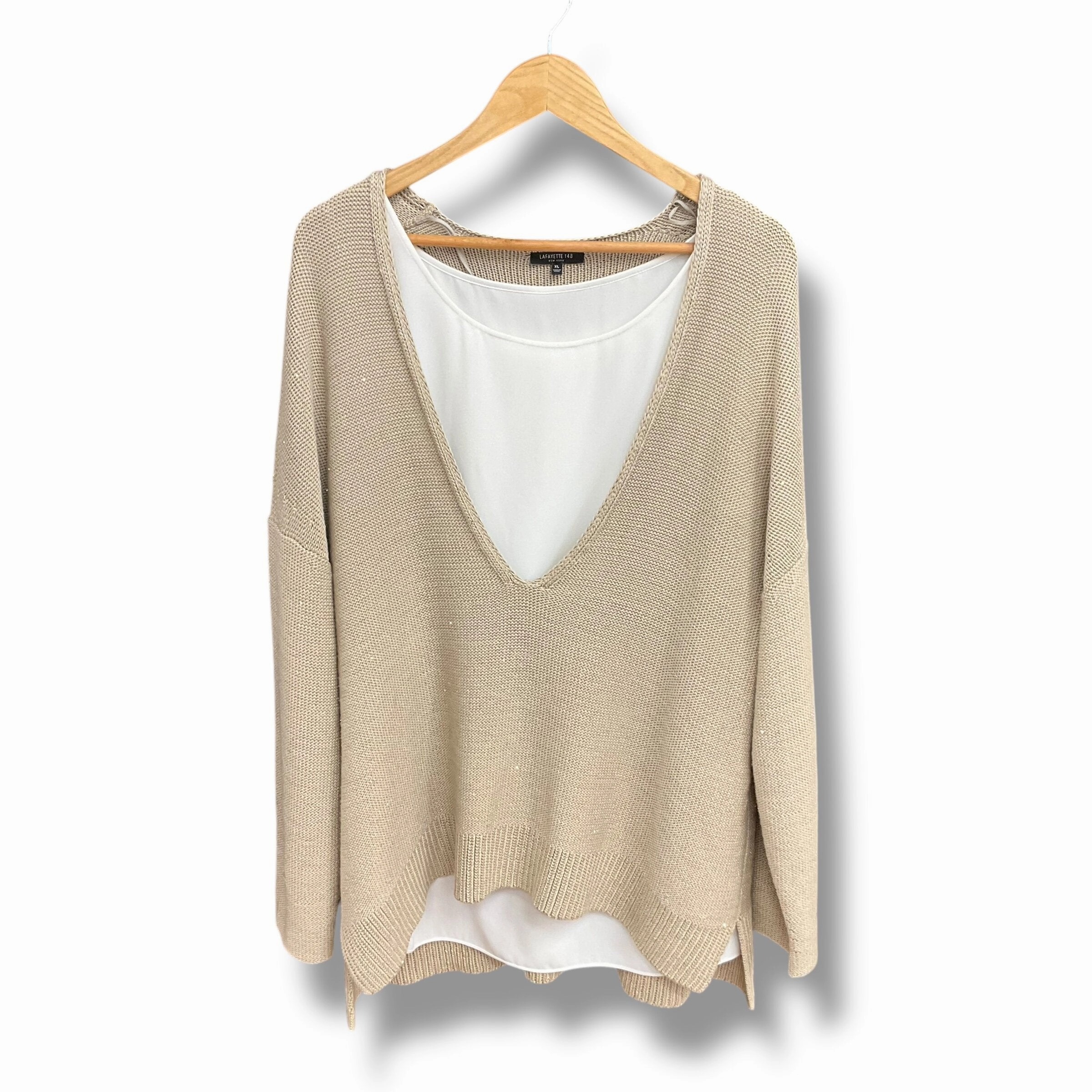 Fashion staples Sweater Designer By Lafayette 148  Size: Xl