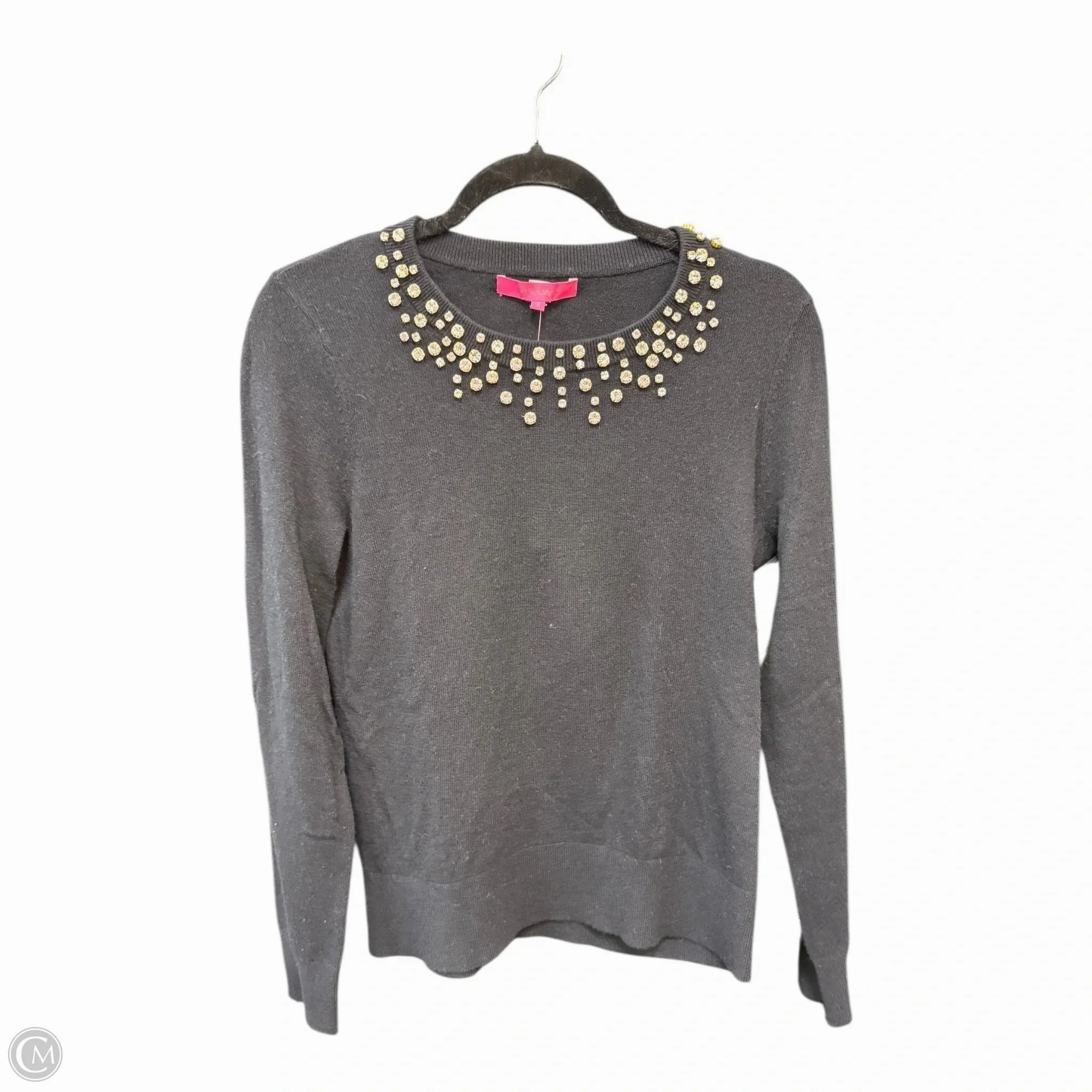 Softened Edges Sweater Designer By Lilly Pulitzer In Black, Size: S