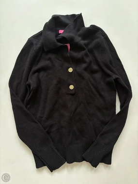 Soft and Cozy Sweater Designer By Lilly Pulitzer In Black, Size: S
