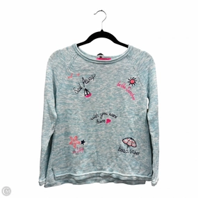 Sweater Designer By Lilly Pulitzer In Blue, Size: S Sleek Waist