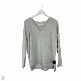 Sweater Designer By Lilly Pulitzer In Grey, Size: L Soft Knitwear Cozy Stretch