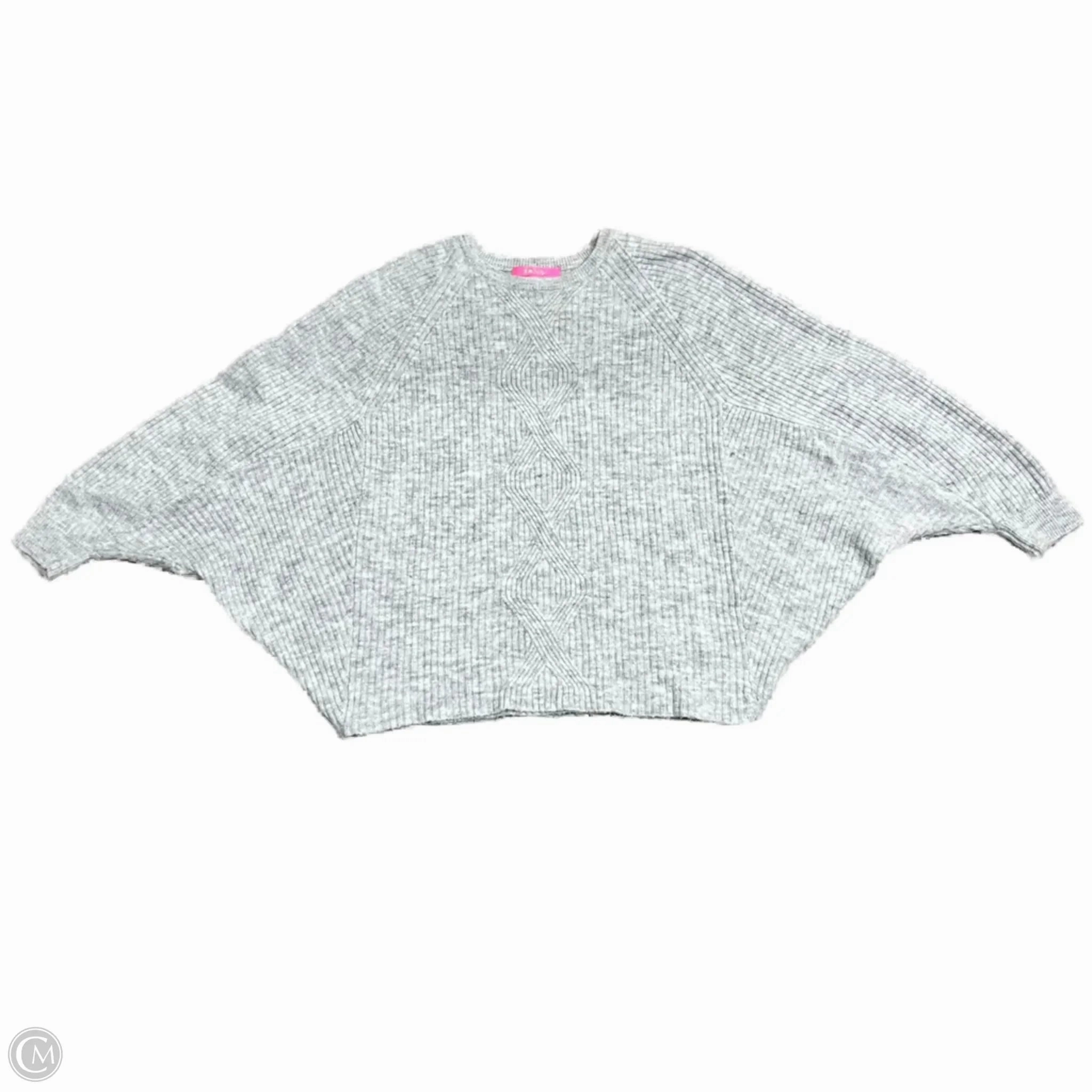 Sweater Designer By Lilly Pulitzer In Grey, Size: S Adaptive Fit Silhouette Breathable Knit Wear