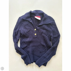 Sweater Designer By Lilly Pulitzer In Navy, Size: Xs Fashion Layers Winter Cozy