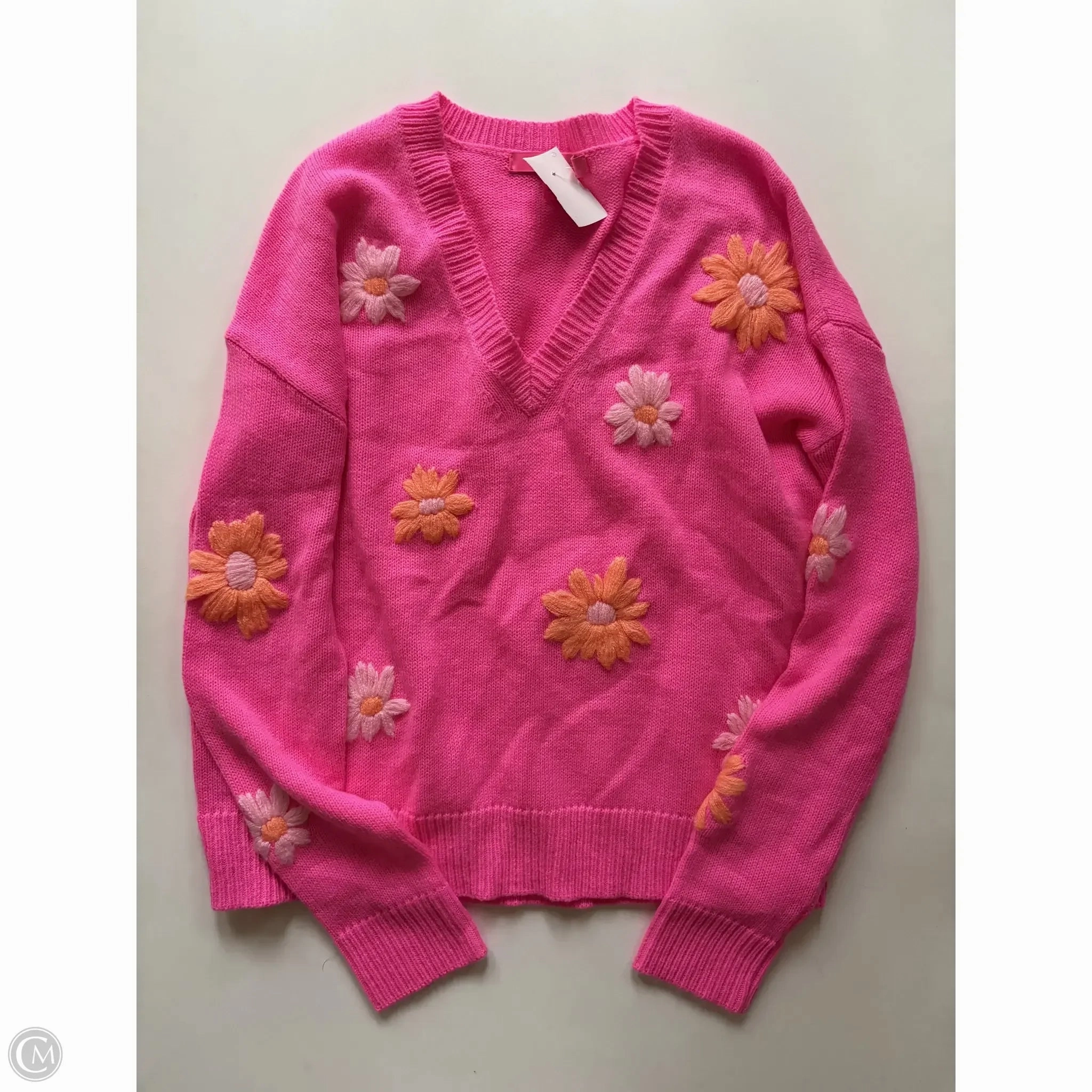 Sweater Designer By Lilly Pulitzer In Pink, Size: Xs Comfort Fit Design Snuggly Feel