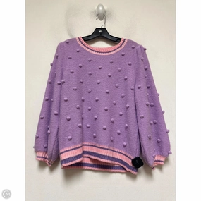 Outdoor Vibe Sweater Designer By Lilly Pulitzer In Purple, Size: L