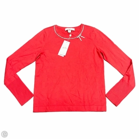 Sweater Designer By Lilly Pulitzer In Red, Size: Xs Warm and Fashionable