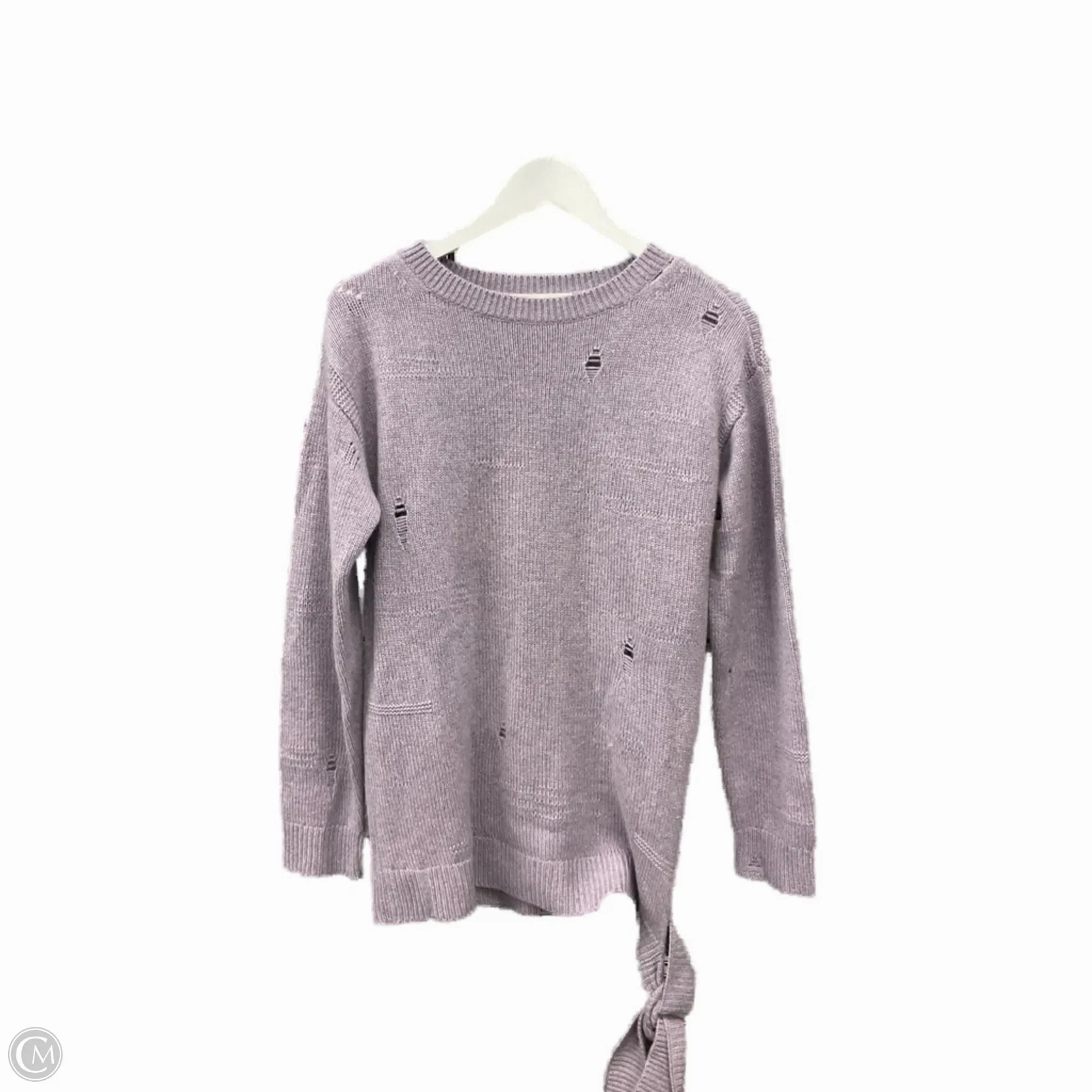 Sweater Designer By Marc By Marc Jacobs In Purple, Size: M Comfortable Stretch
