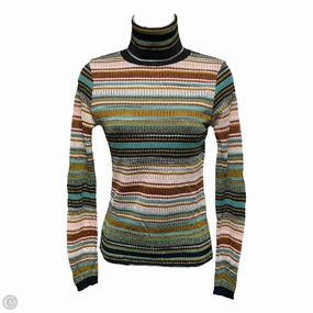 Sweater Luxury Designer By Missoni In Multi-colored, Size: 4 Multi Panel Construction Breathable Fit