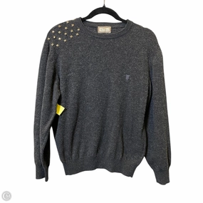Perfect Layering Comfy Performance Fit Sweater Luxury Designer By Thomas Burberry In Grey, Size: S