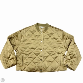 Temperature control Jacket Puffer & Quilted By Melissa Nepton In Gold, Size: Xl