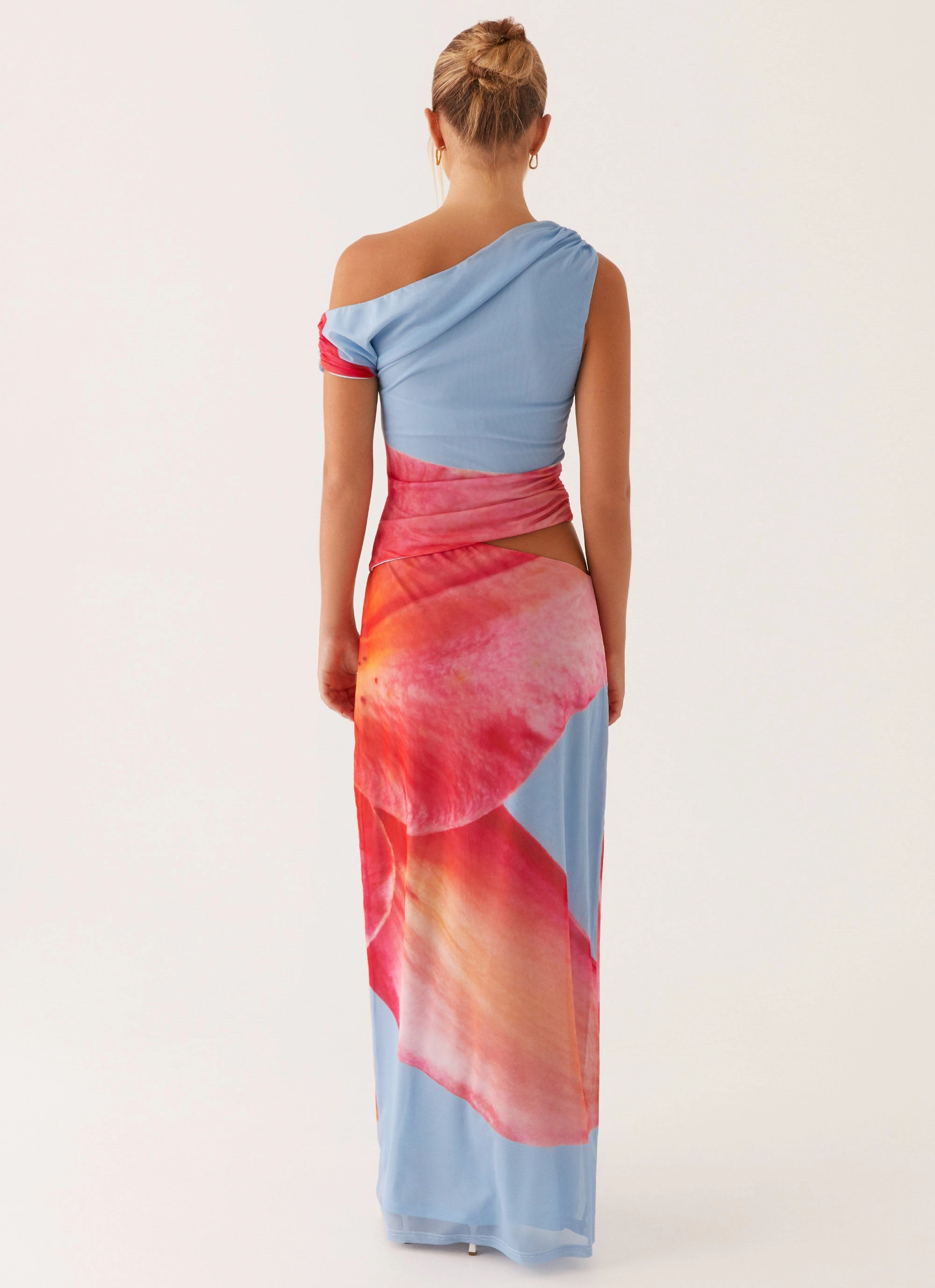 Santa Monica Maxi Dress - Blue Floral Classic Movement