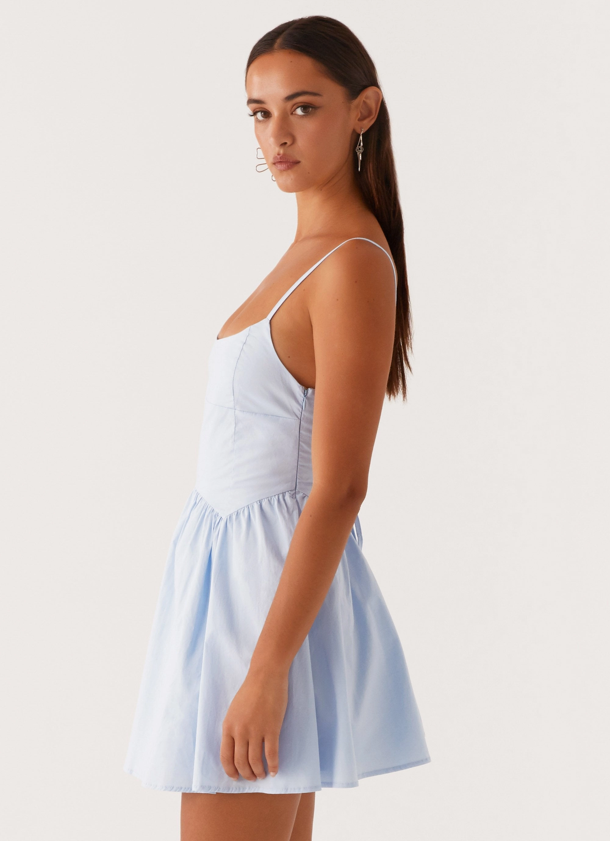 Soft Harmony Tesoro Mio Mini Dress - Baby Blue