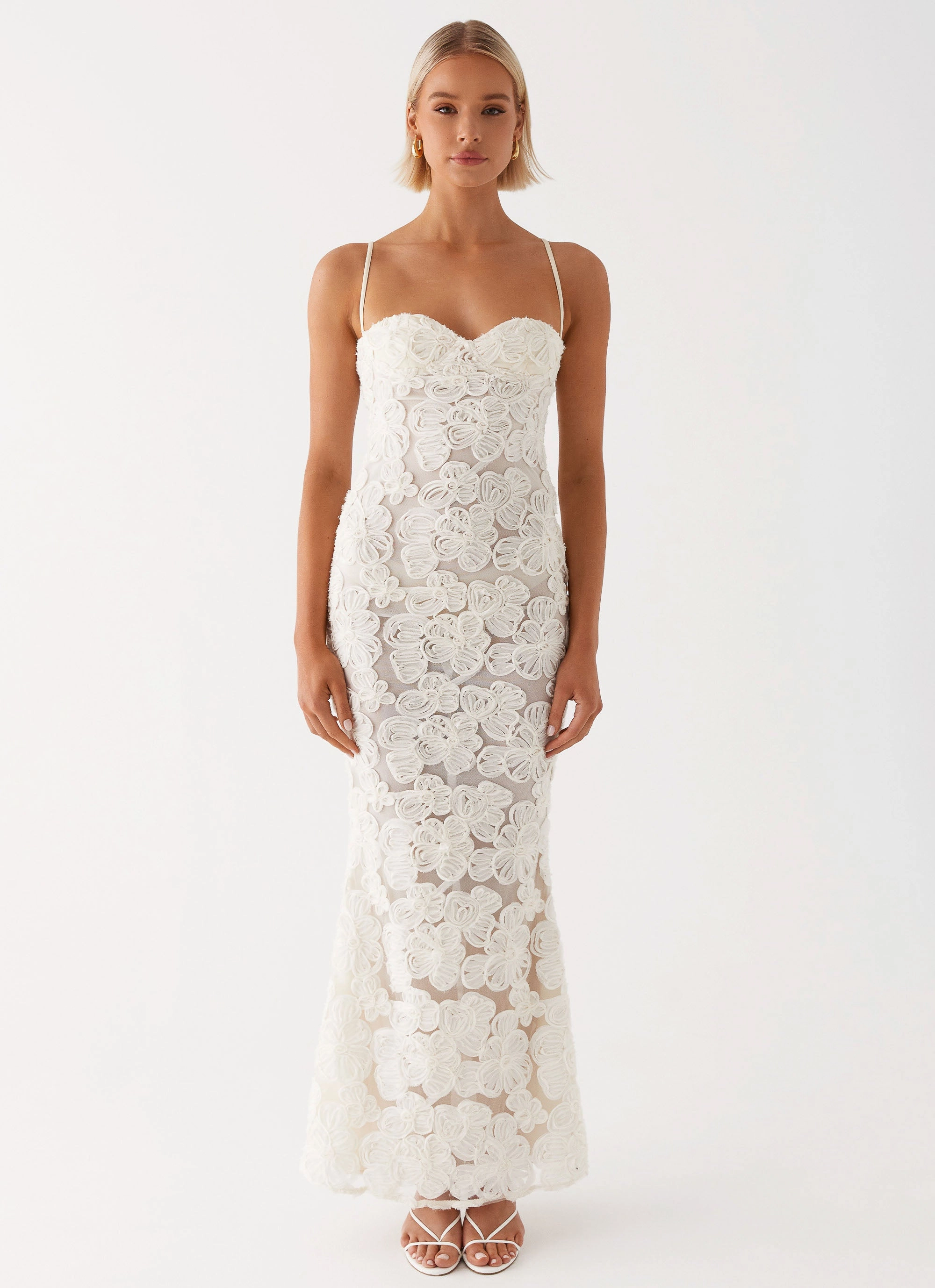 Open Design That Girl Maxi Dress - Ivory