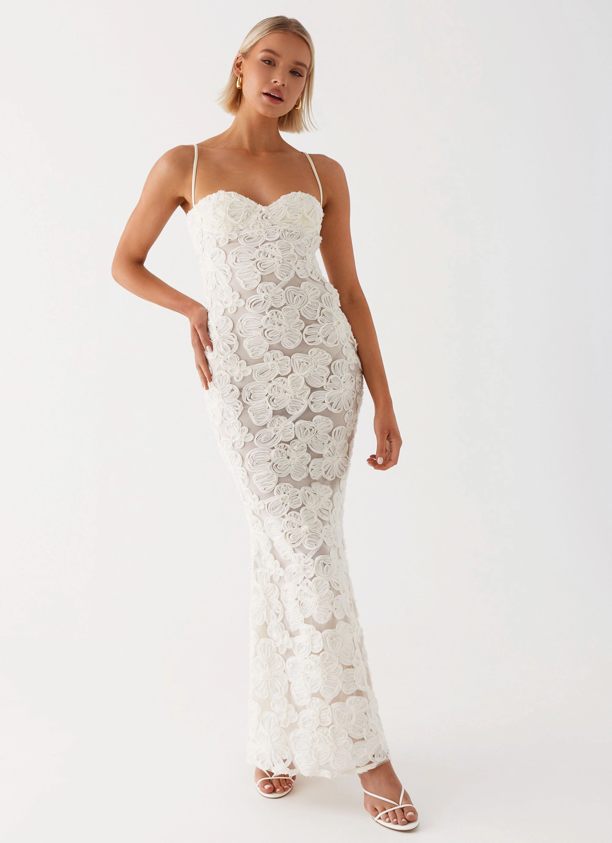 Inner lining That Girl Maxi Dress - Ivory