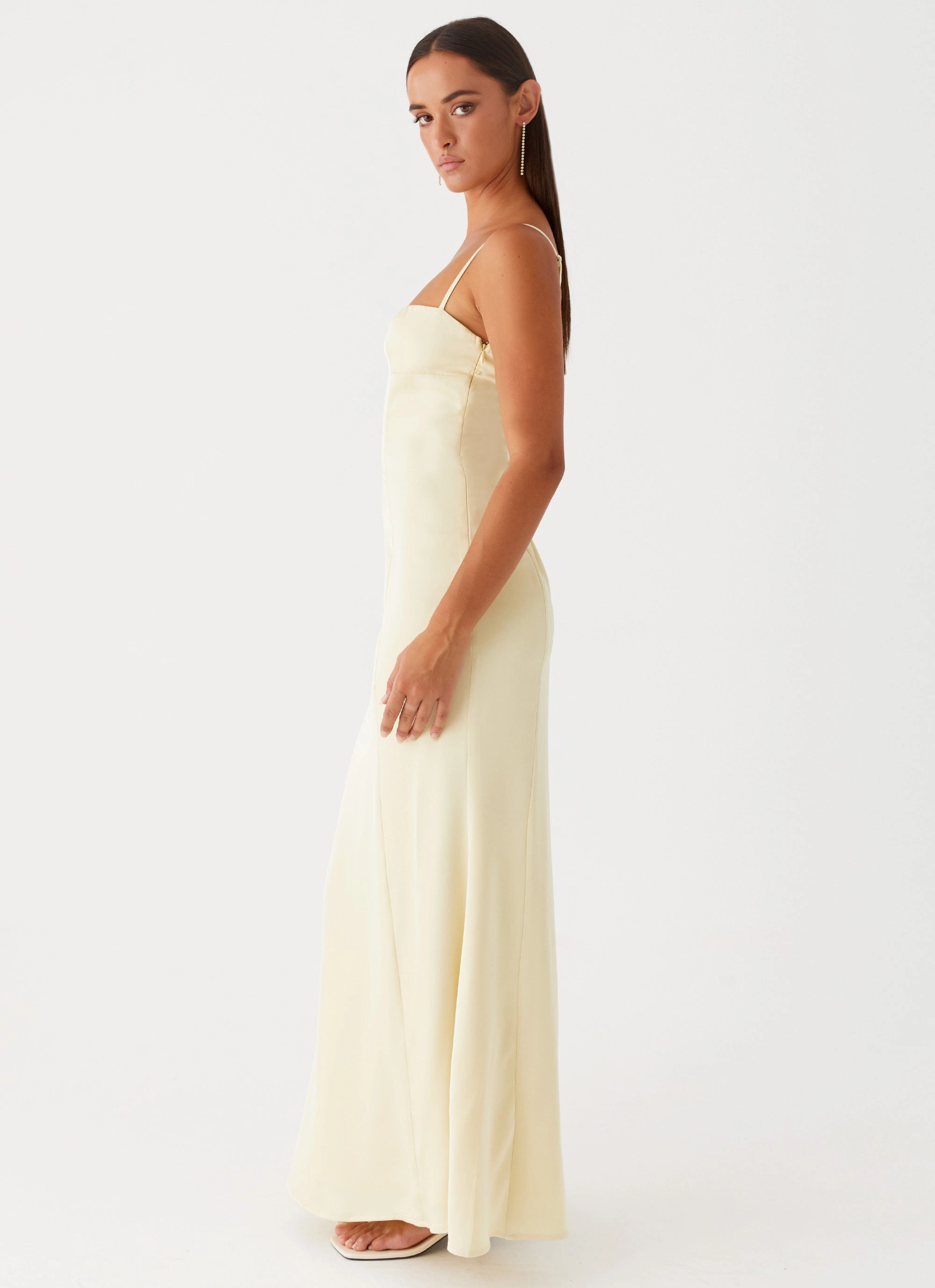Miss Bloom Maxi Dress - Lemon Casual Core