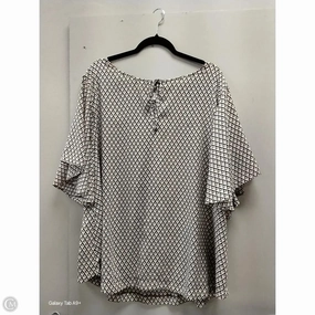 Top Short Sleeve By Stylus In Multi-colored, Size: 3x Quick Dry Technology