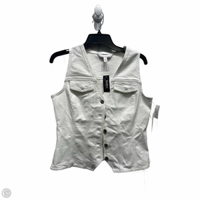 Vest Other By White House Black Market In White, Size: 8 Tear Resistant