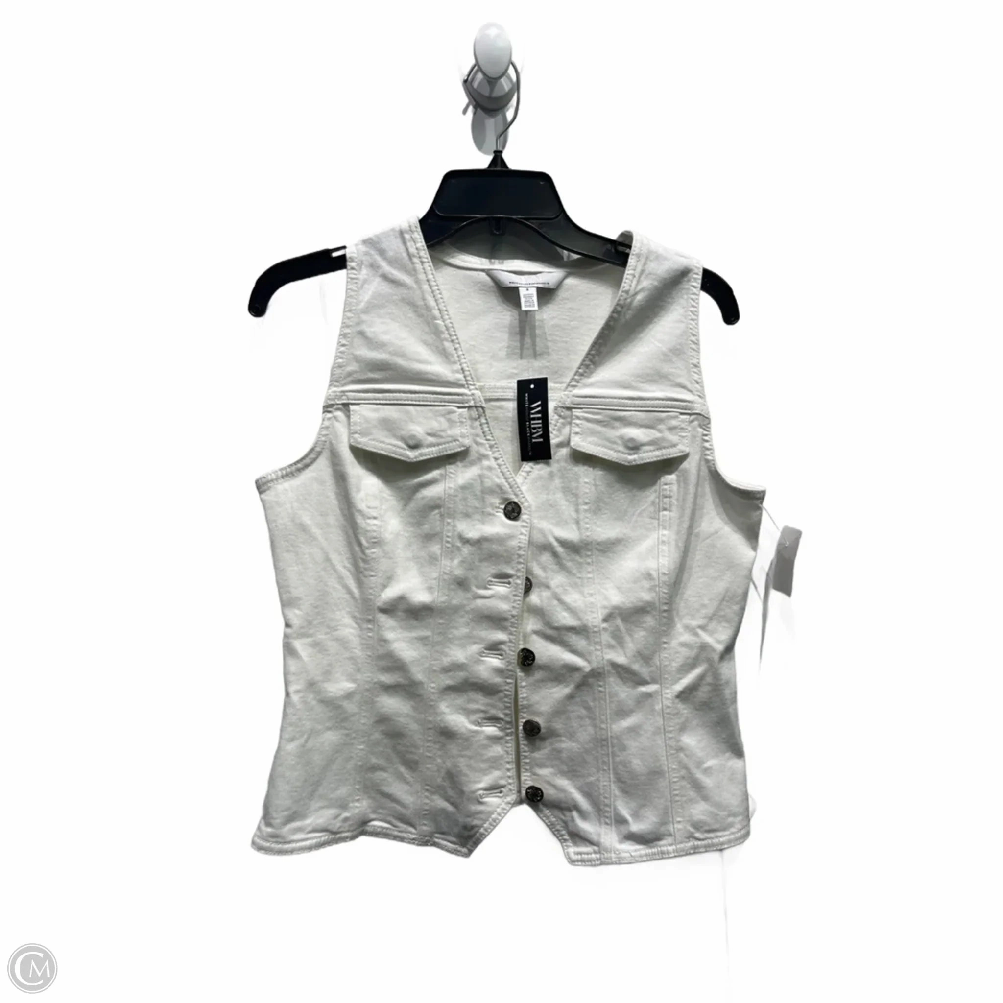 Vest Other By White House Black Market In White, Size: 8 Tear Resistant