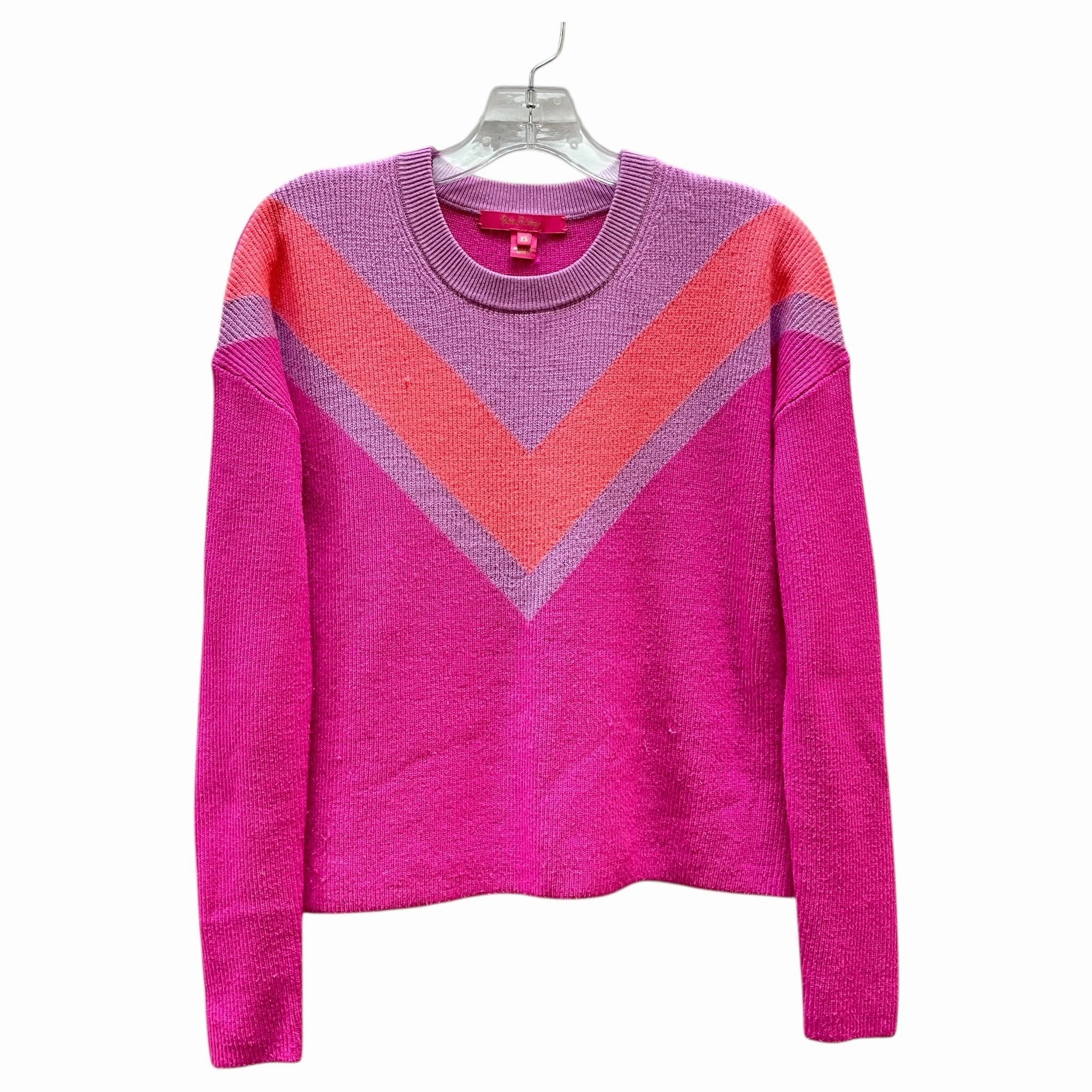 Sweater Designer By Lilly Pulitzer In Pink, Size:Xs Smart Fashion