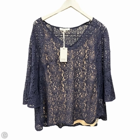 Top 2pc Short Sleeve By Rose And Olive In Navy, Size: 2x Easy-to-Match Daily Favorite