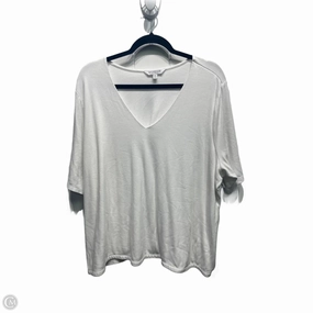 Top Short Sleeve Basic By Liverpool In White, Size: 3x Outdoor Sports Non Toxic Printing