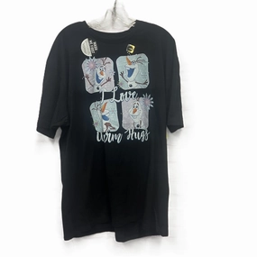 Top Short Sleeve Basic By Next Level In Black, Size: 1x Stylish and Fun Structured silhouette