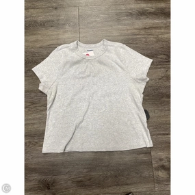 Top Short Sleeve Basic By Old Navy In Grey, Size: 2x Indoor Comfort Essential Look