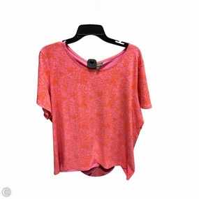 Top Short Sleeve Basic By Style And Company In Pink, Size: 4x Cozy Apparel